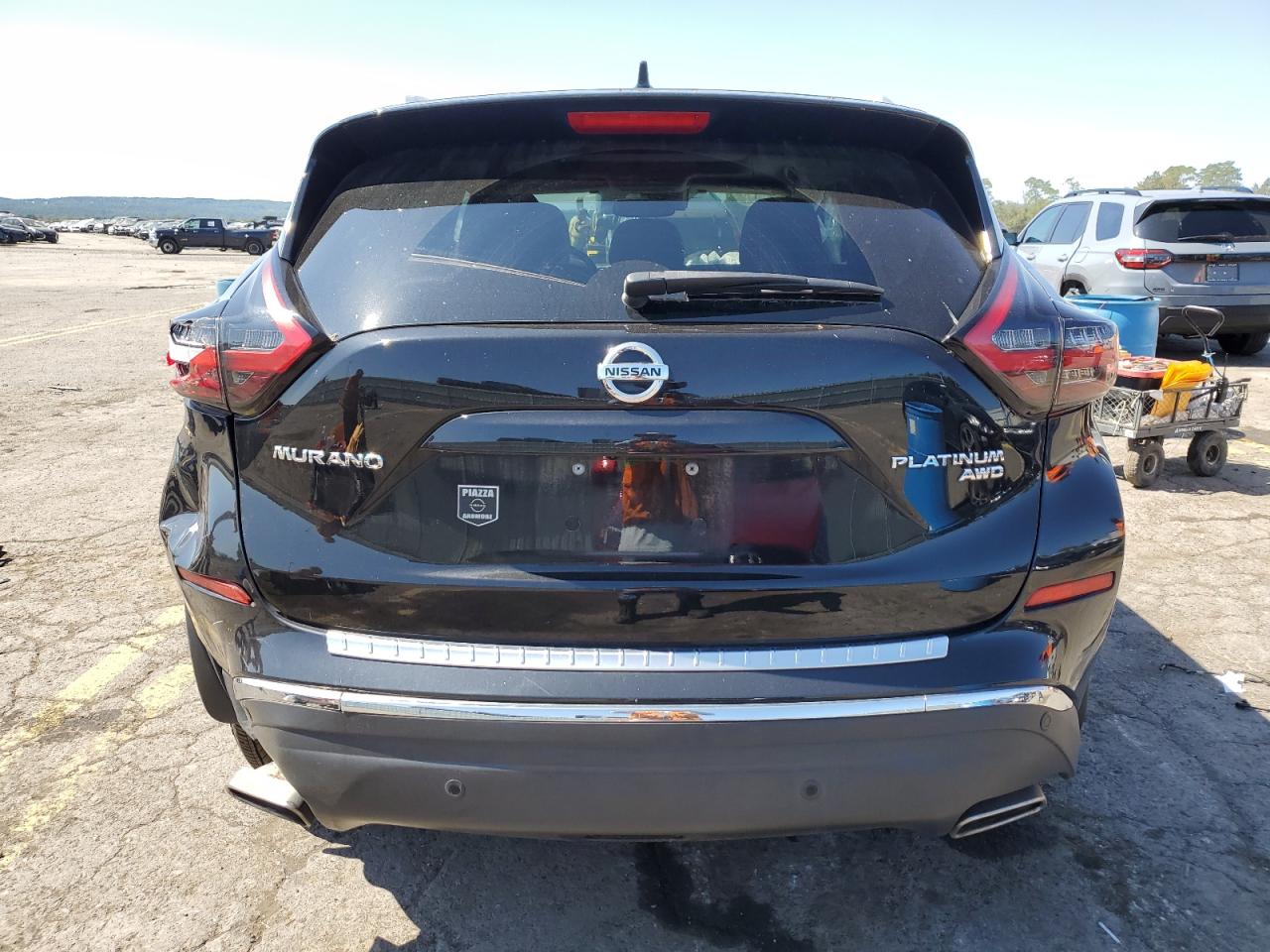 2022 NISSAN MURANO PLATINUM VIN:5N1AZ2DS1NC109716