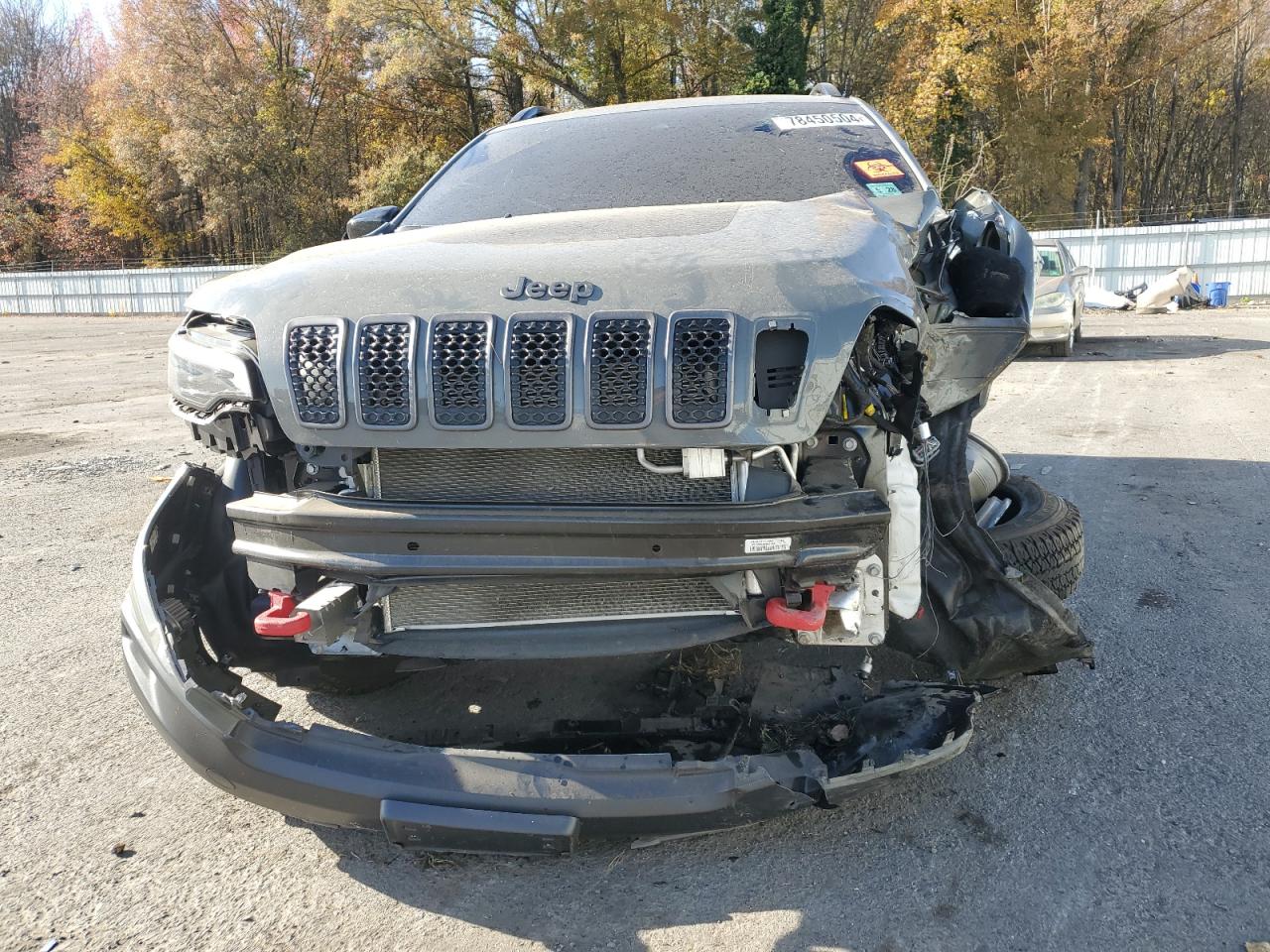 2022 JEEP CHEROKEE TRAILHAWK VIN:1C4PJMBXXND552635