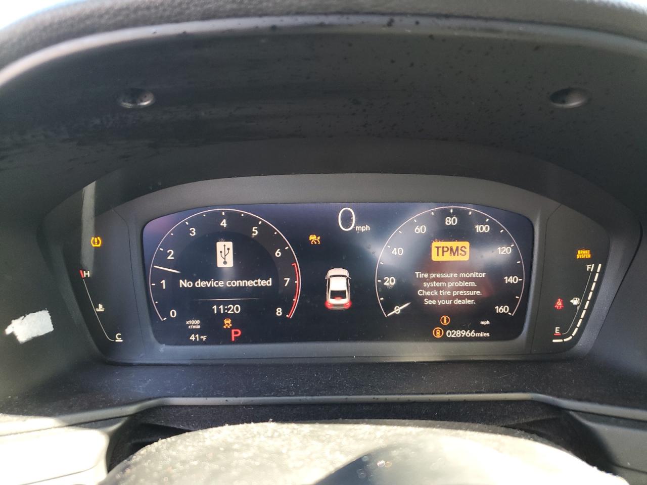 2023 HONDA ACCORD EX VIN:1HGCY1F31PA020681