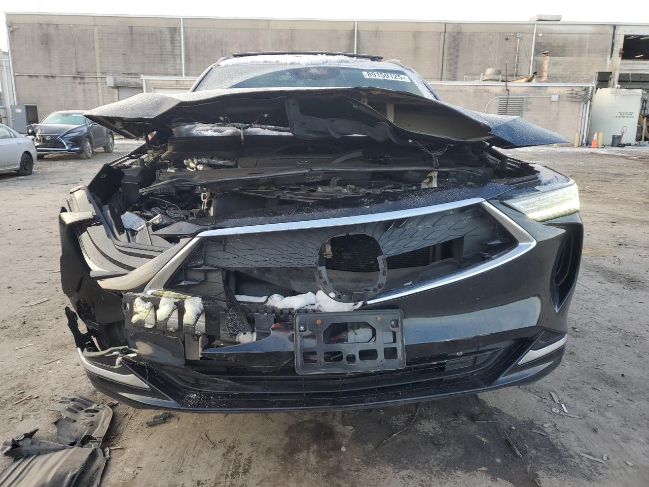 2022 ACURA MDX  VIN:5J8YE1H30NL022211