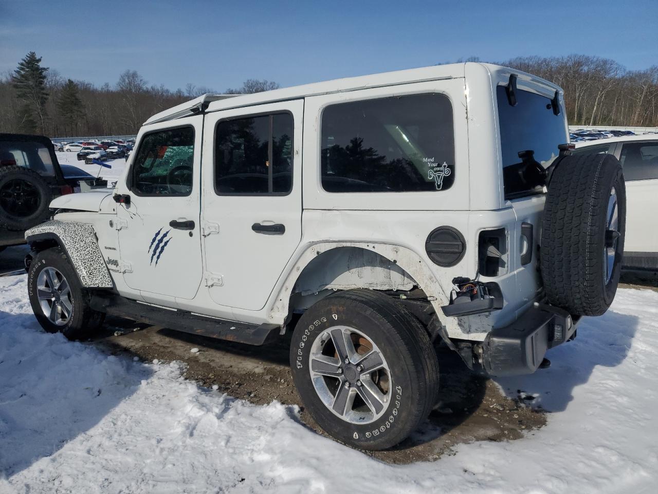 2022 JEEP WRANGLER UNLIMITED SAHARA VIN:1C4HJXEG9NW104845