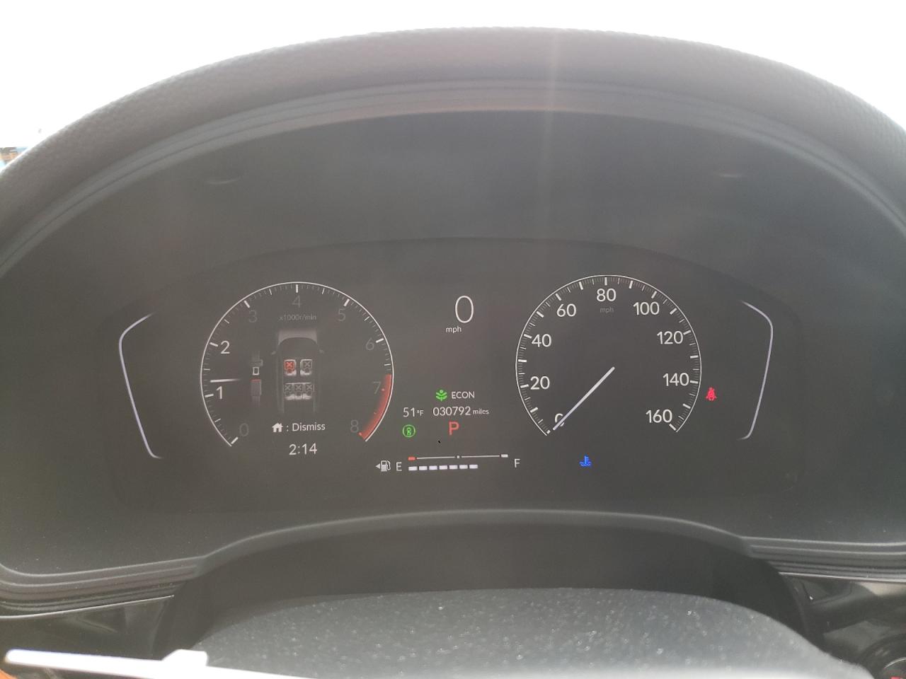 2022 HONDA CIVIC SPORT VIN:19XFL2H8XNE008581