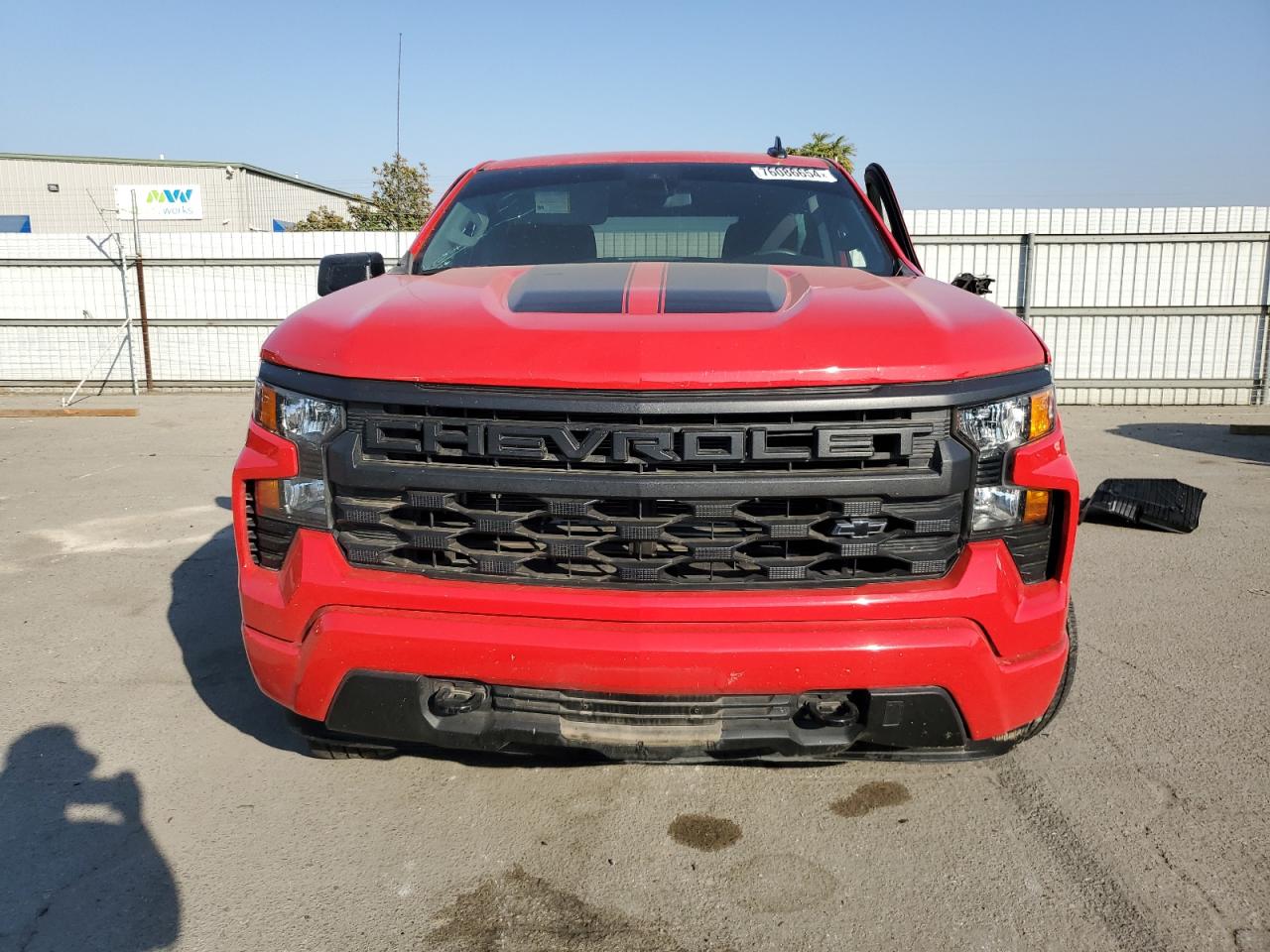2023 CHEVROLET SILVERADO K1500 CUSTOM VIN:1GCPDBEK6PZ165081