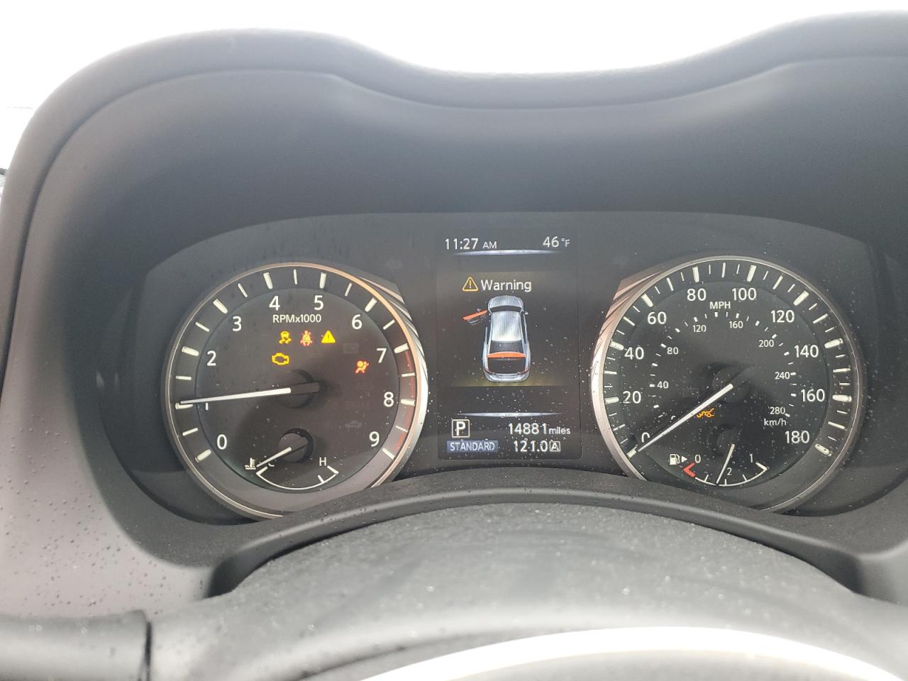 2022 INFINITI Q50 SENSORY VIN:JN1EV7CR1NM340786