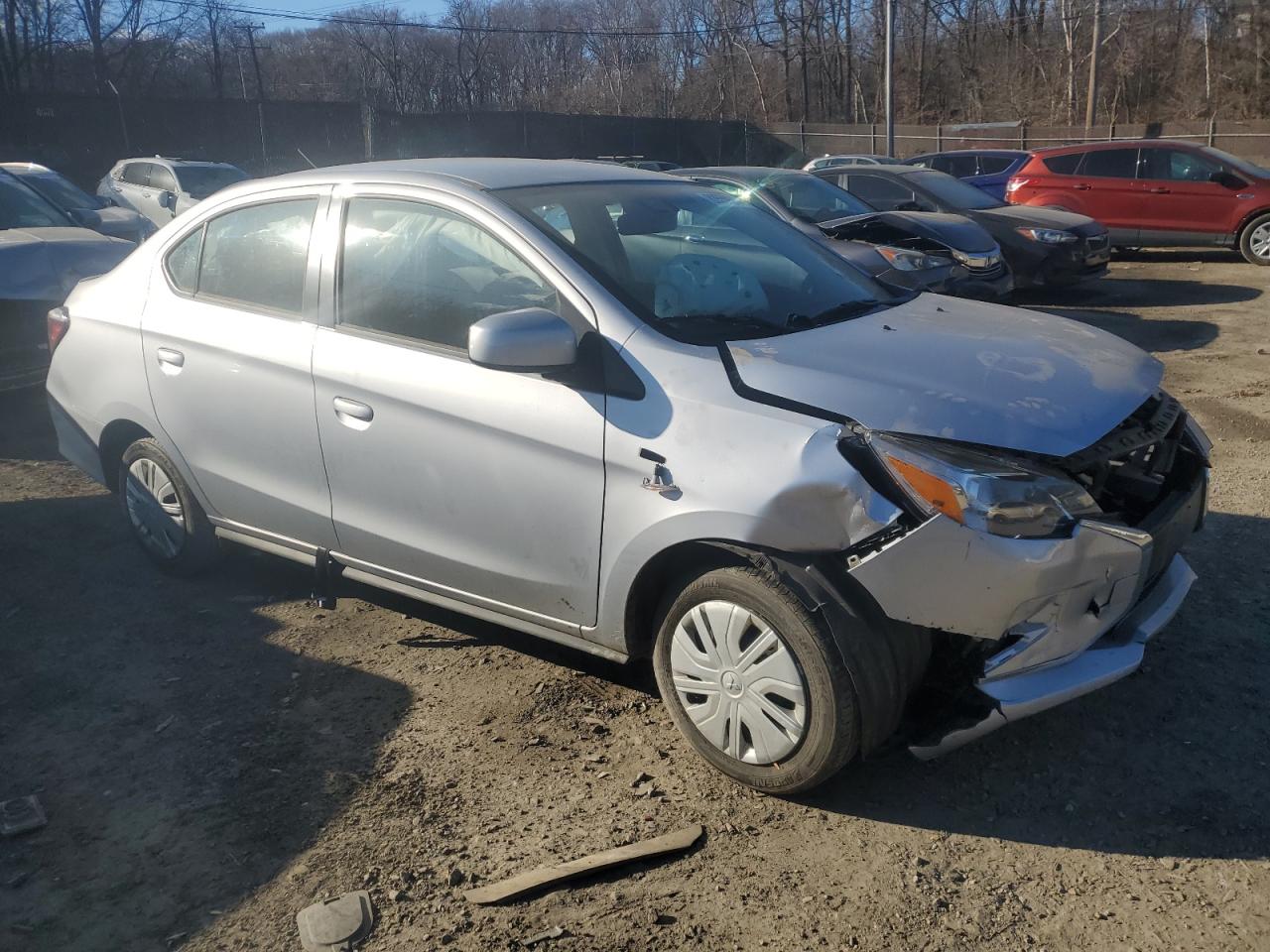 2022 MITSUBISHI MIRAGE G4 ES VIN:ML32FUFJ0NHF07395