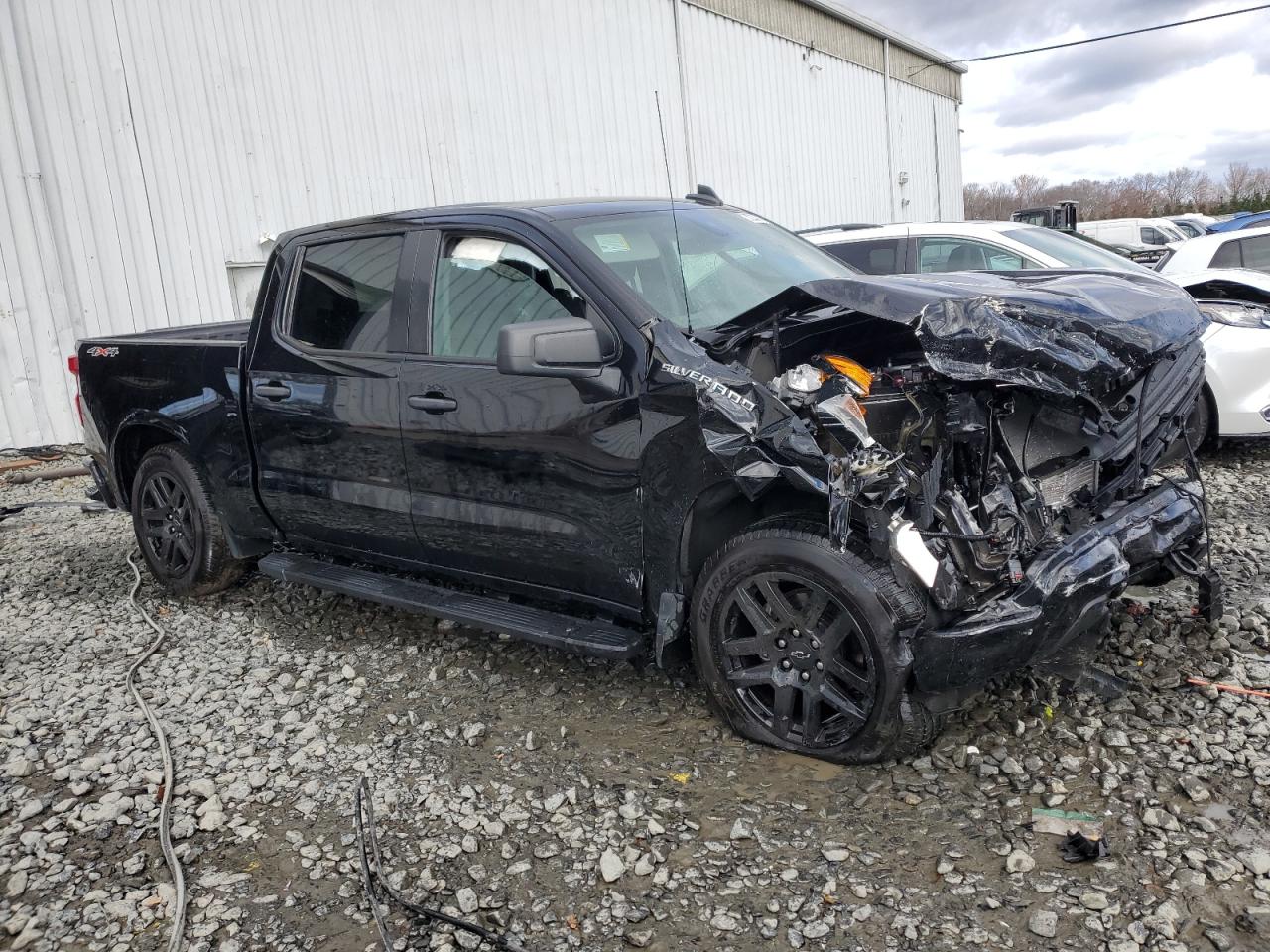 2022 CHEVROLET SILVERADO K1500 CUSTOM VIN:1GCPDBEK7NZ610277