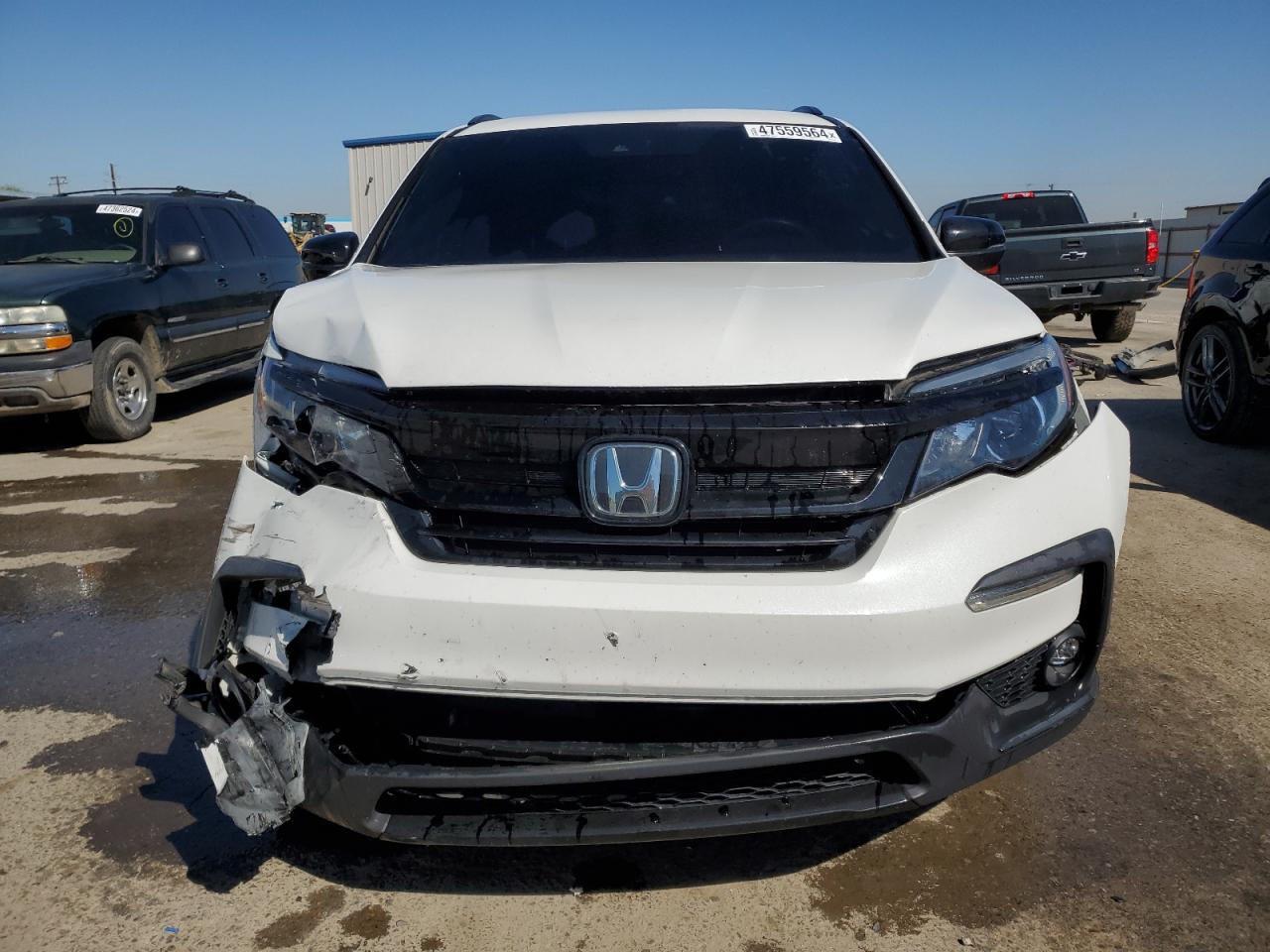 2022 HONDA PILOT SPORT VIN:5FNYF5H3XNB016275