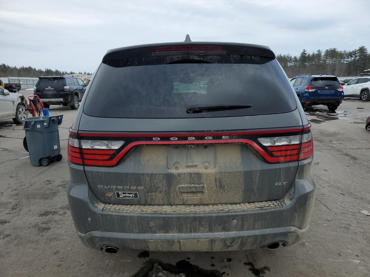 2022 DODGE DURANGO GT VIN:1C4RDJDGXNC183759