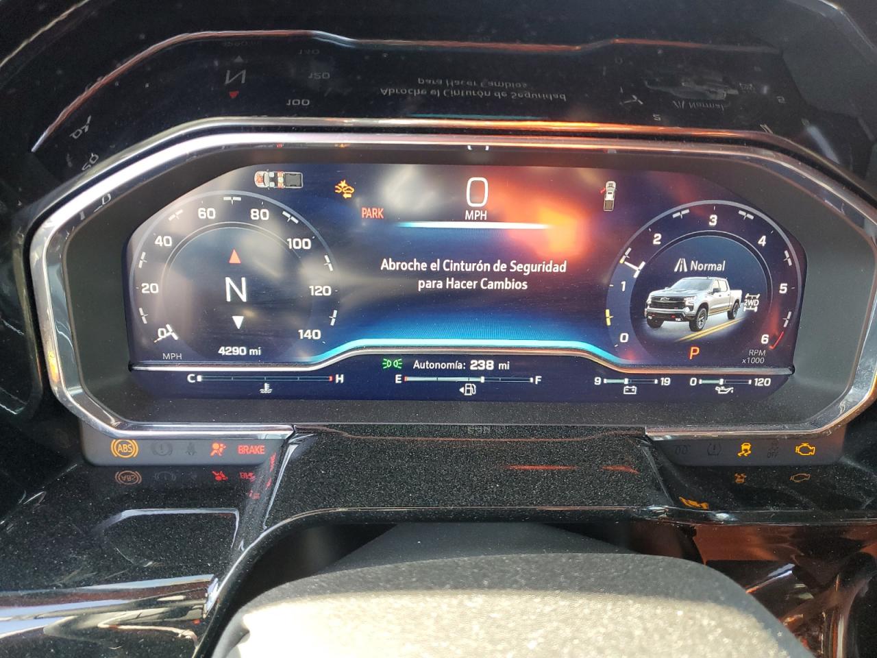 2024 CHEVROLET SILVERADO K1500 LT TRAIL BOSS VIN:3GCUDFELXRG257798