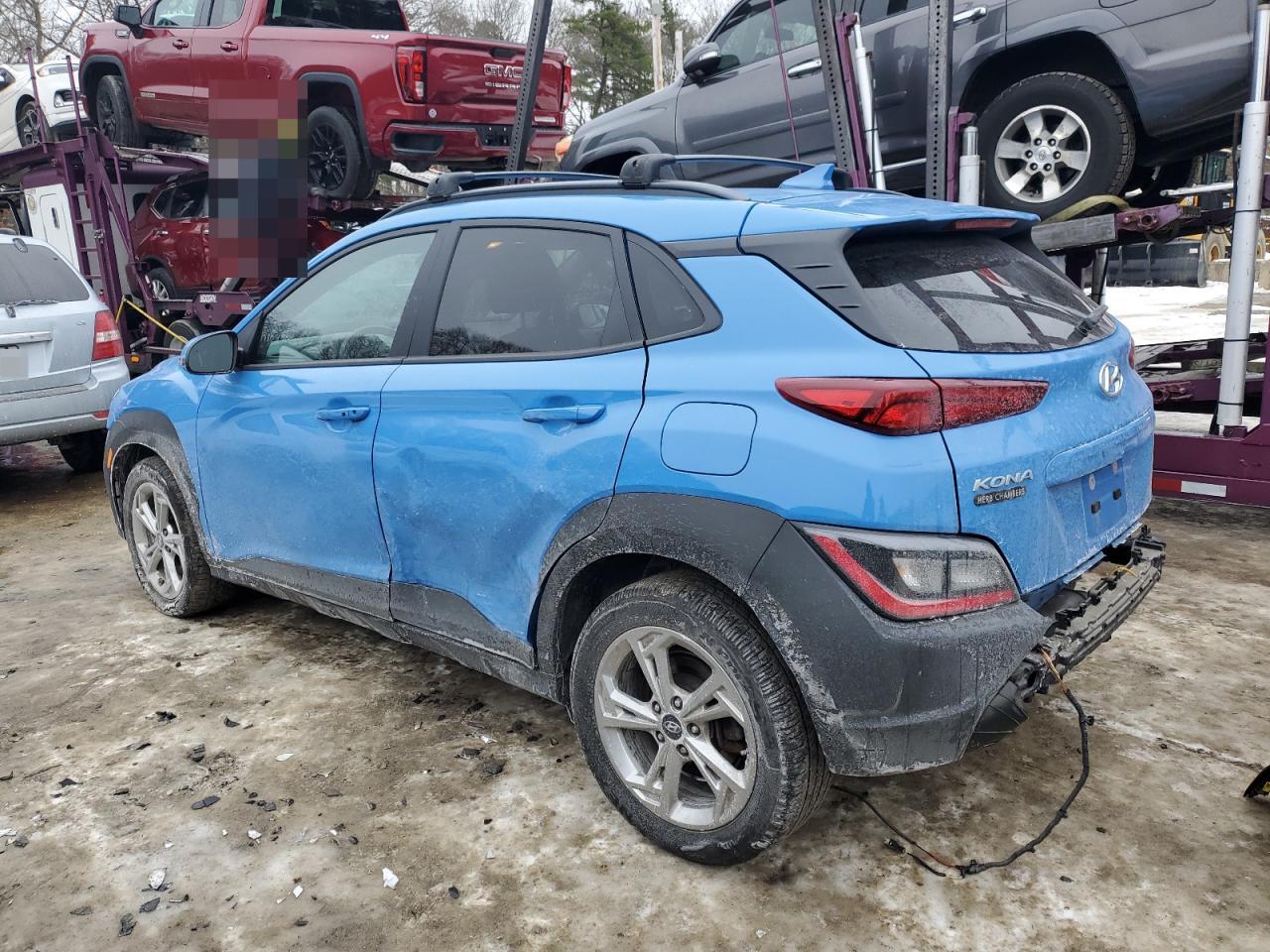2022 HYUNDAI KONA SEL VIN:KM8K6CAB9NU864341