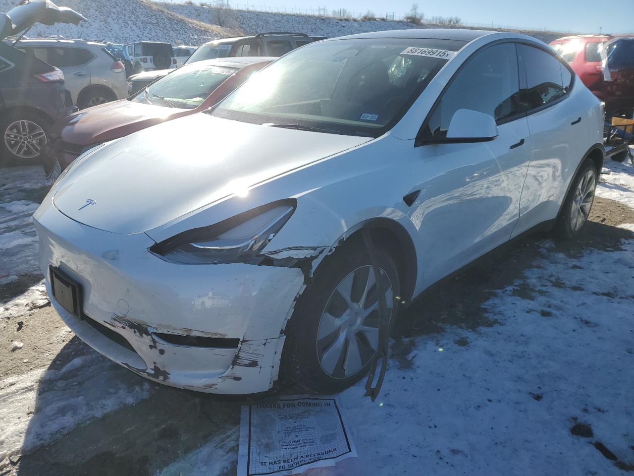 2023 TESLA MODEL Y  VIN:7SAYGDEE4PA077217