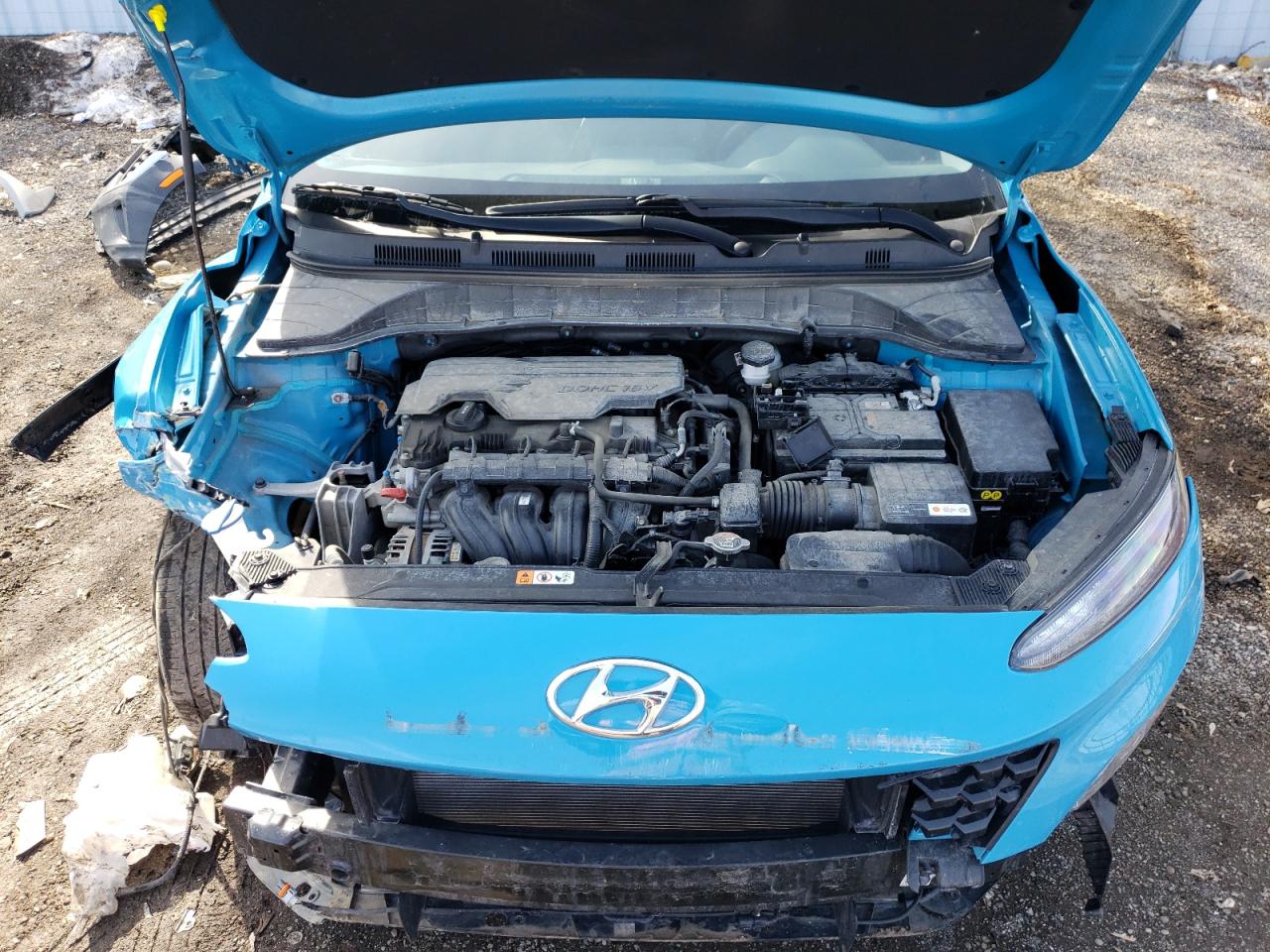 2022 HYUNDAI KONA SEL VIN:KM8K22AB6NU810548