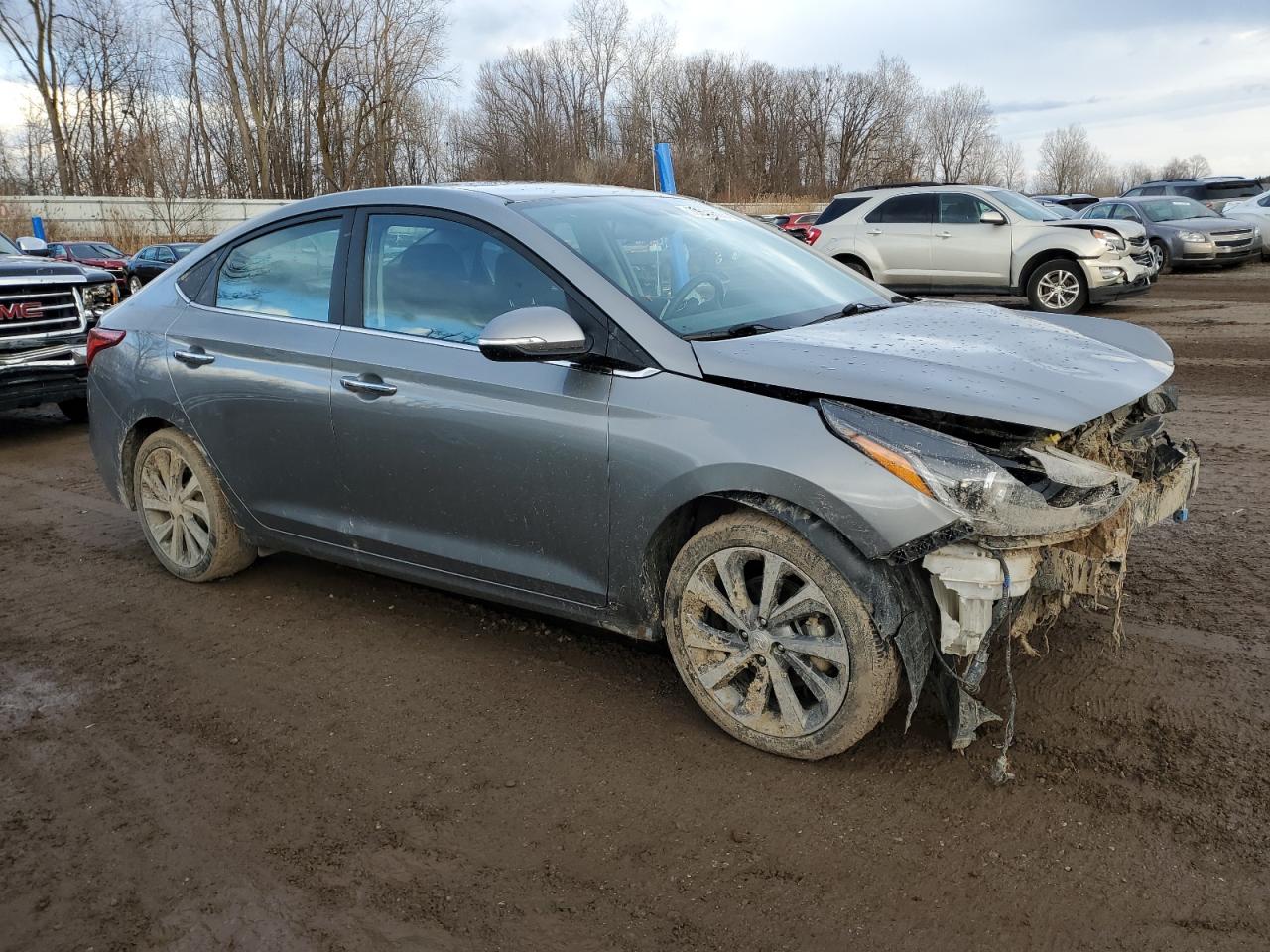 2022 HYUNDAI ACCENT LIMITED VIN:3KPC34A66NE176371
