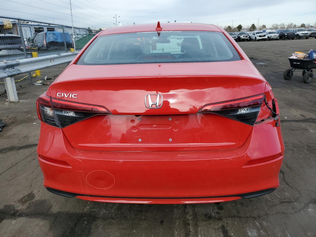2024 HONDA CIVIC LX VIN:2HGFE2F26RH572247