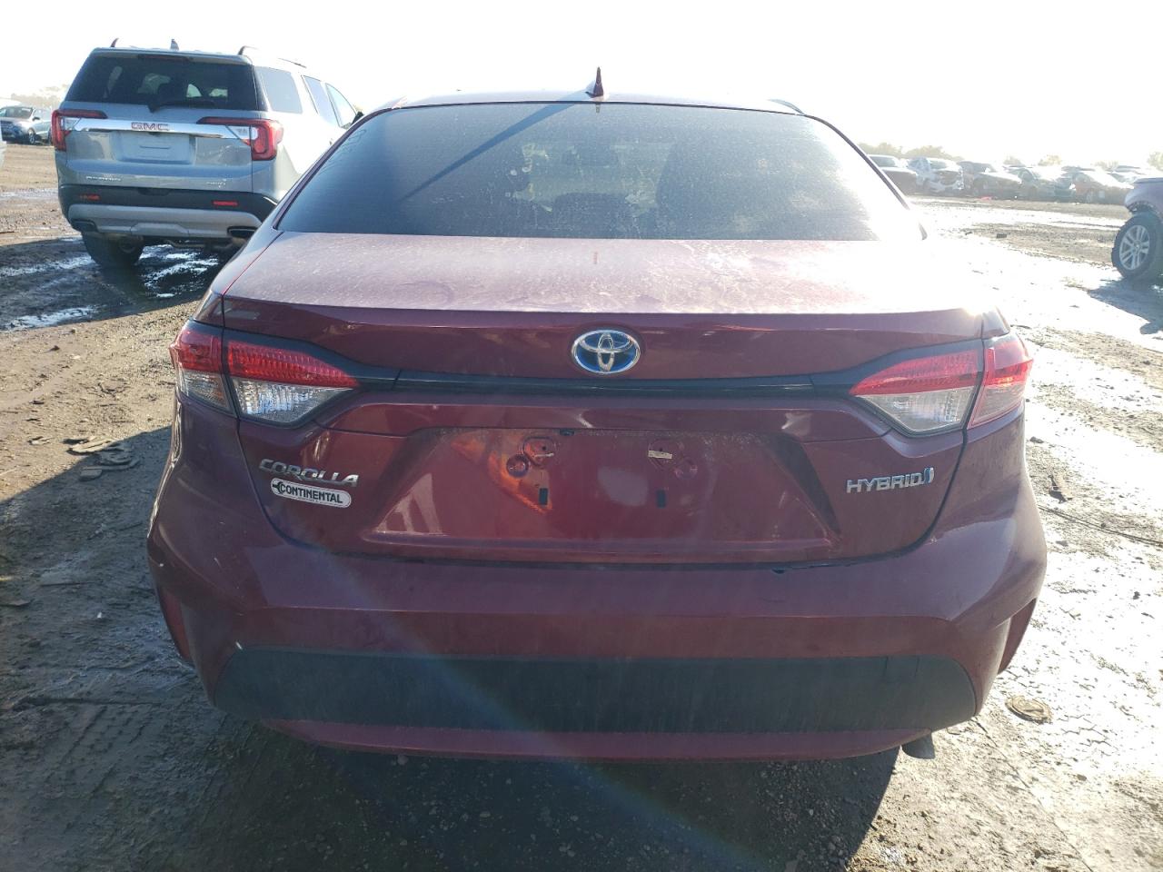 2022 TOYOTA COROLLA LE VIN:JTDEAMDE8NJ038870