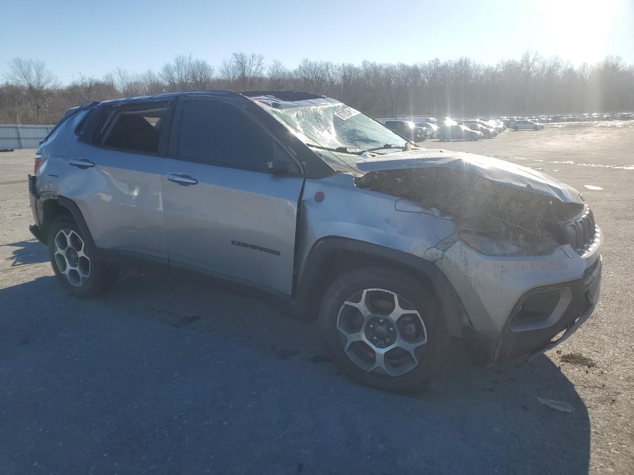 2022 JEEP COMPASS TRAILHAWK VIN:3C4NJDDB0NT115987
