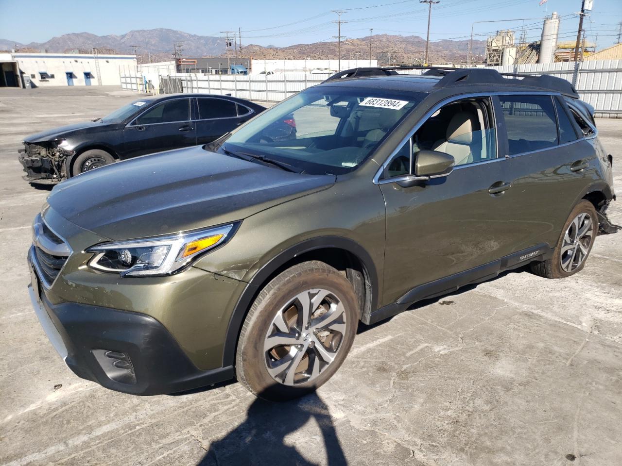 2022 SUBARU OUTBACK LIMITED XT VIN:4S4BTGND5N3162051