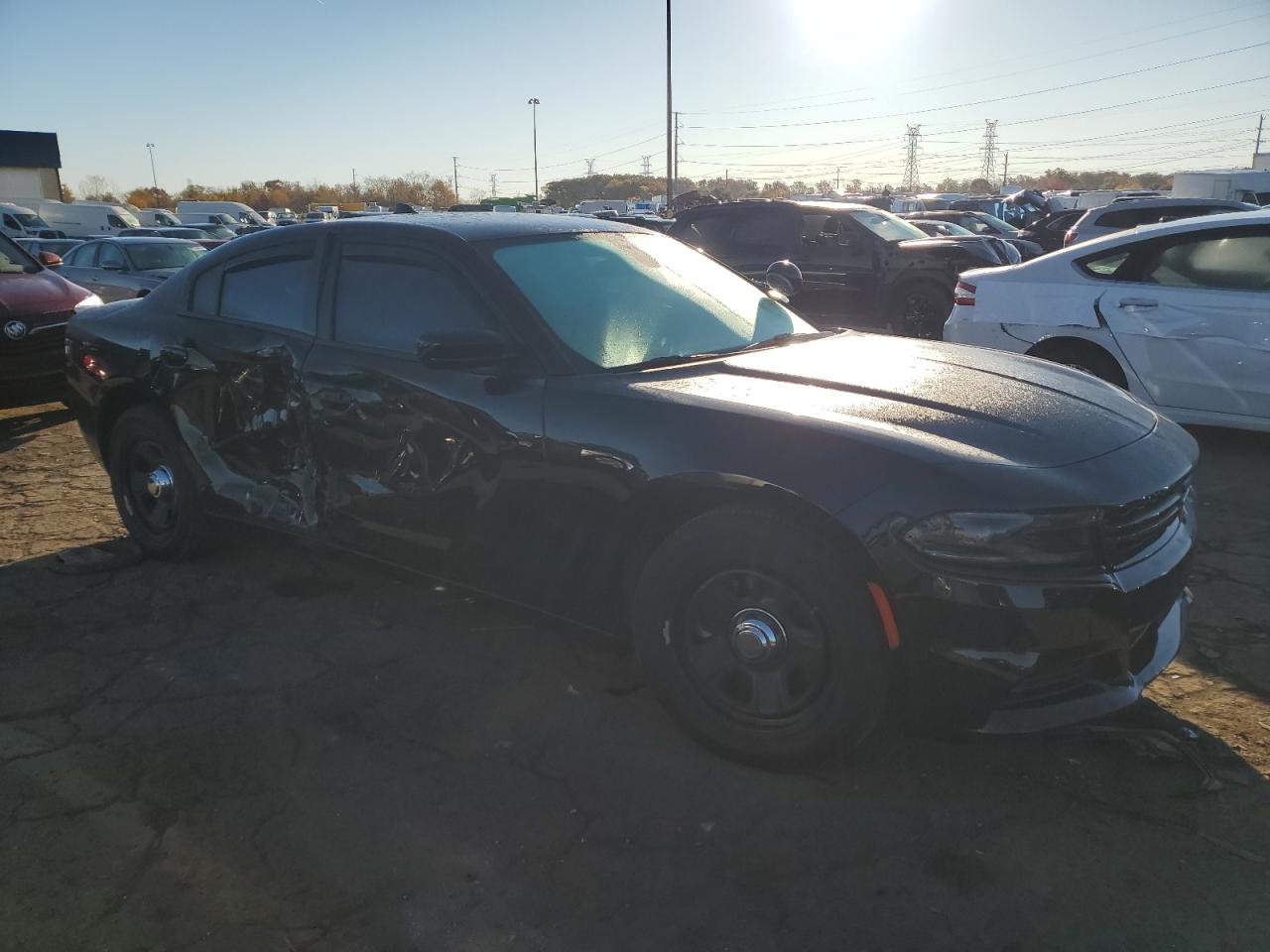 2023 DODGE CHARGER POLICE VIN:2C3CDXAT2PH523016