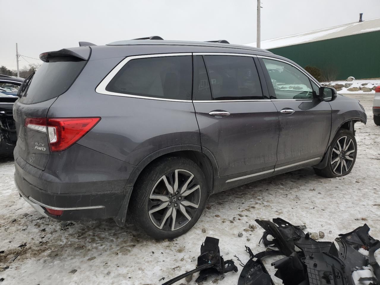 2022 HONDA PILOT ELITE VIN:5FNYF6H04NB030796