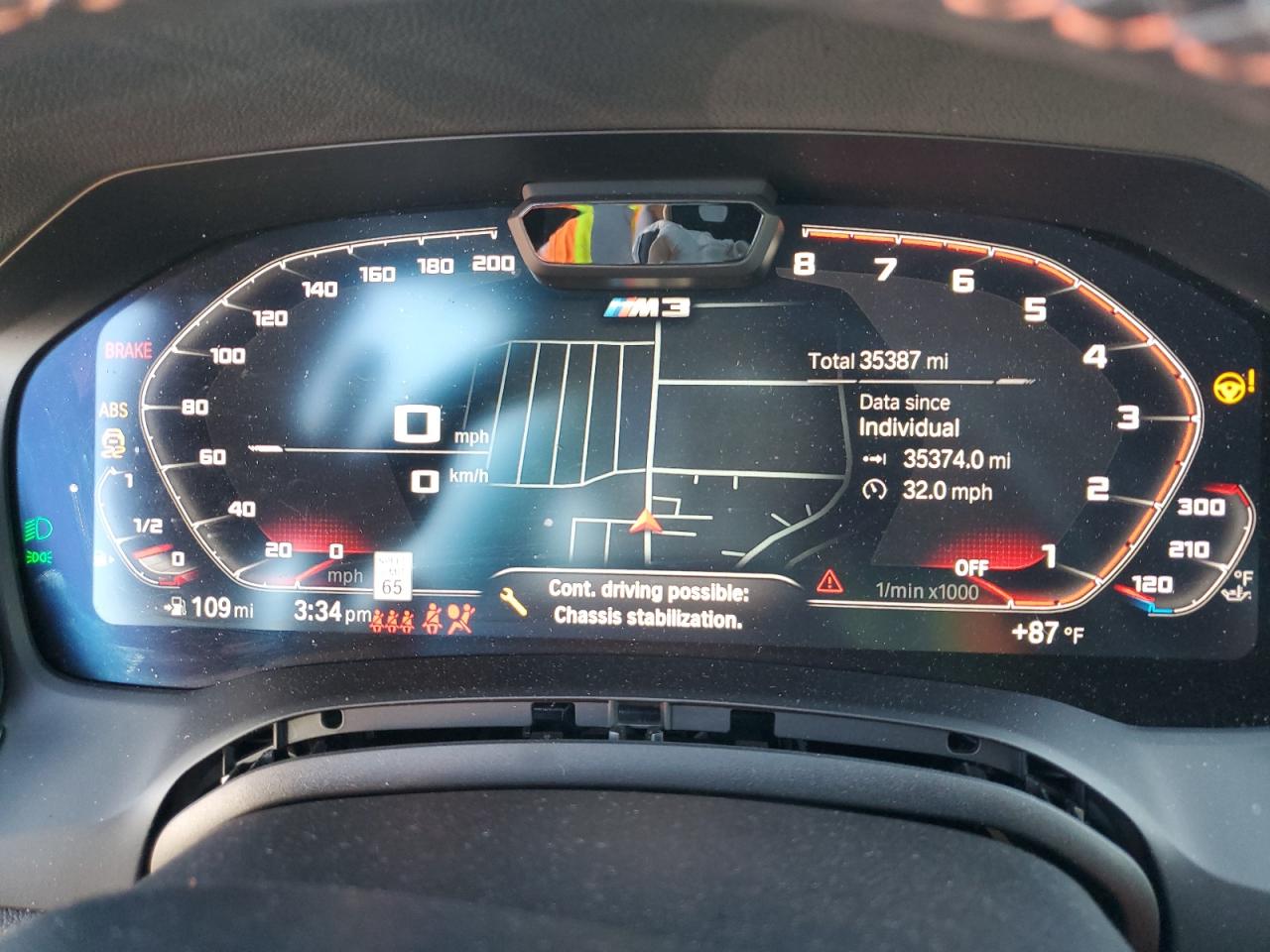 2022 BMW M3 COMPETITION VIN:WBS33AY03NFL72105