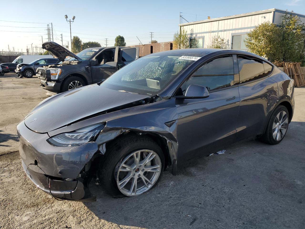2023 TESLA MODEL Y  VIN:7SAYGDEE2PA103622