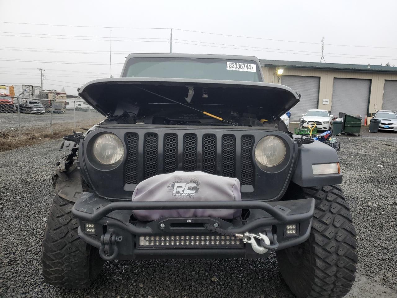 2022 JEEP WRANGLER UNLIMITED SPORT VIN:1C4HJXDM1NW241284