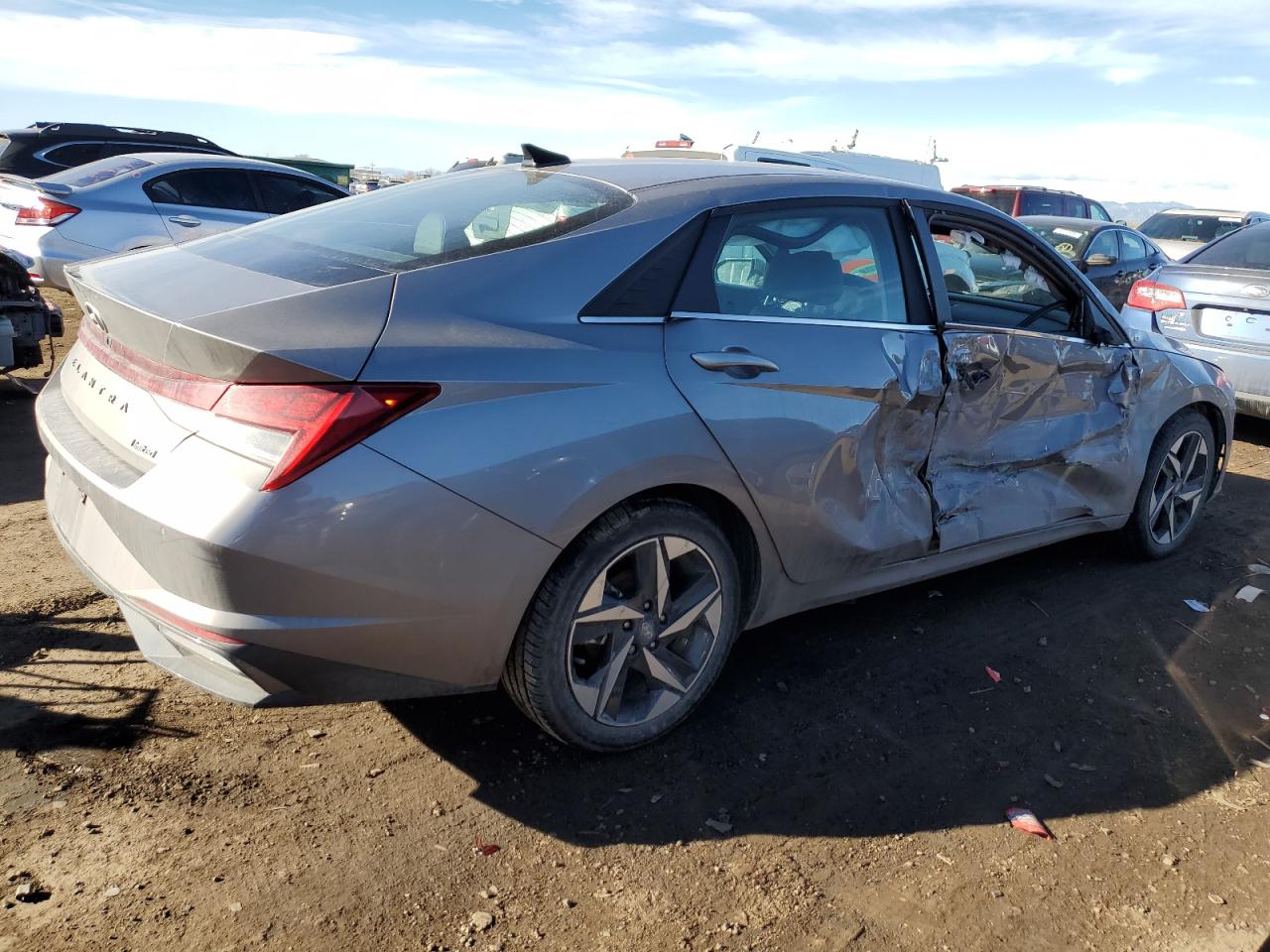 2022 HYUNDAI ELANTRA LIMITED VIN:KMHLP4AG7NU216502