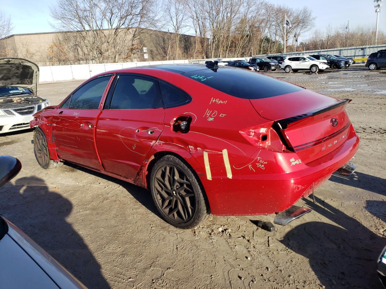 2022 HYUNDAI SONATA N LINE VIN:5NPEK4JC9NH141000