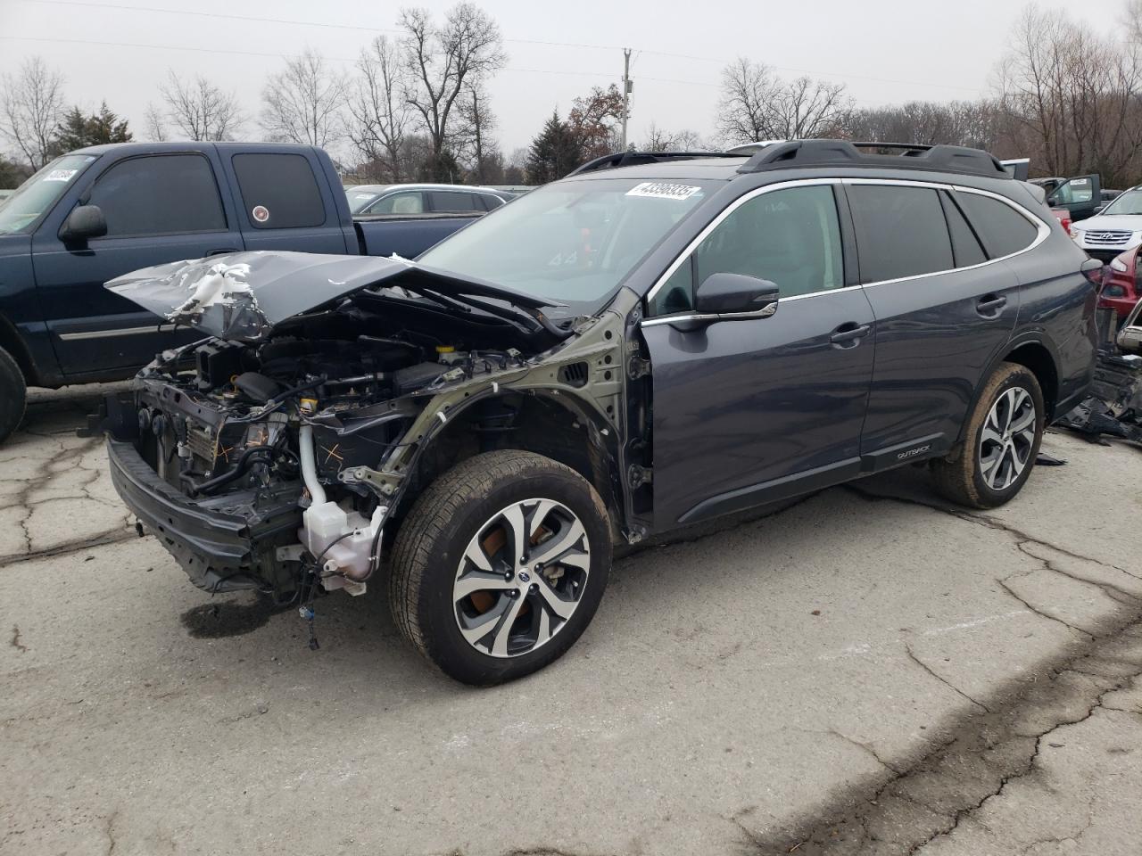 2022 SUBARU OUTBACK LIMITED VIN:4S4BTANC1N3201447