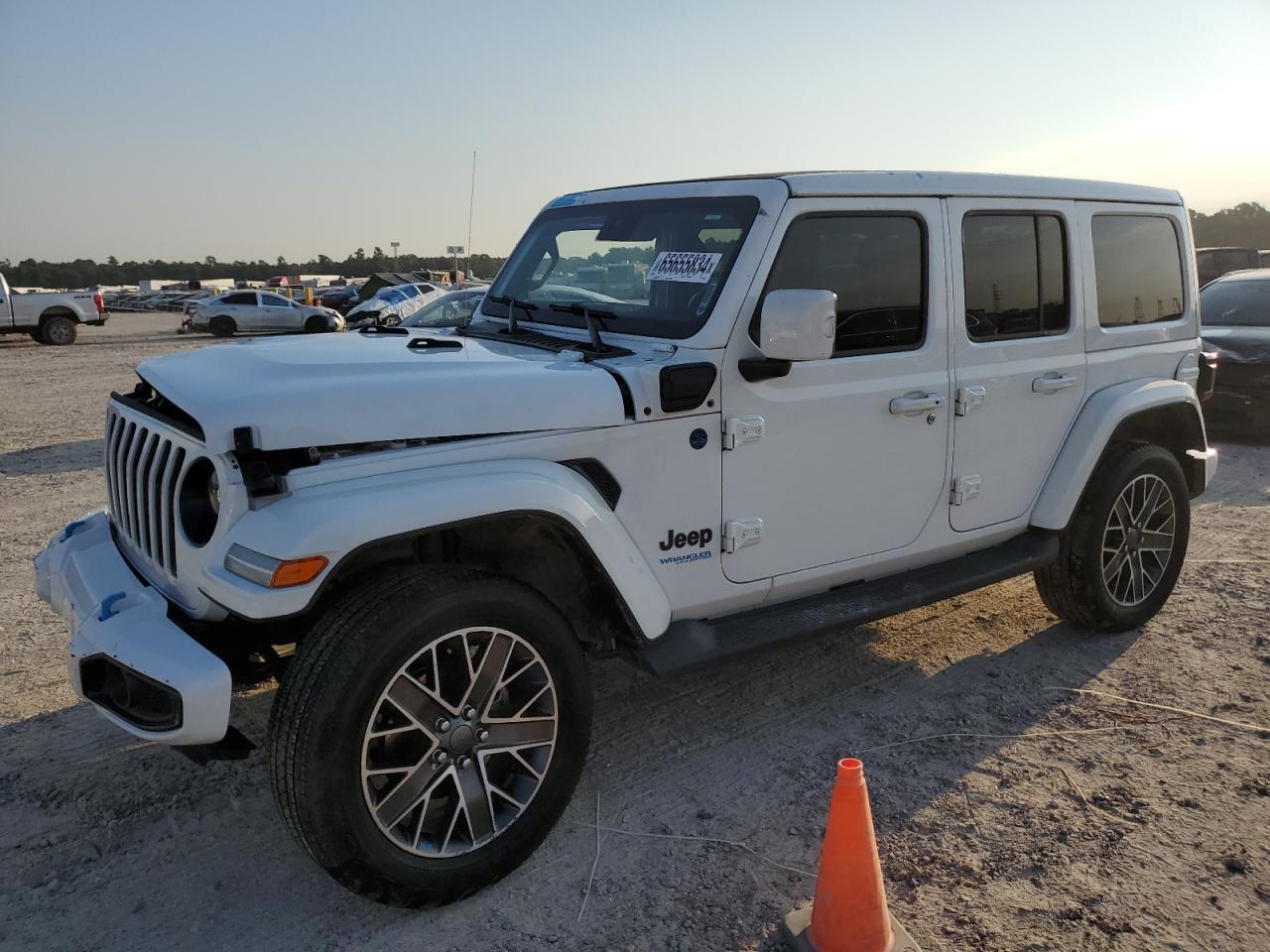 2022 JEEP WRANGLER UNLIMITED SAHARA 4XE VIN:1C4JJXP60NW172103