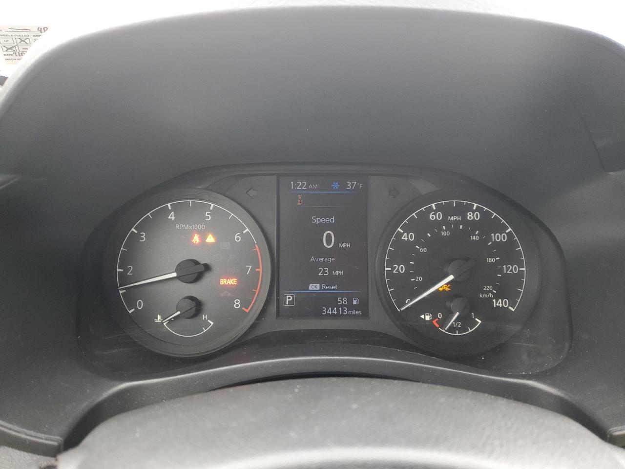 2022 NISSAN ALTIMA S VIN:1N4BL4BV1NN403145