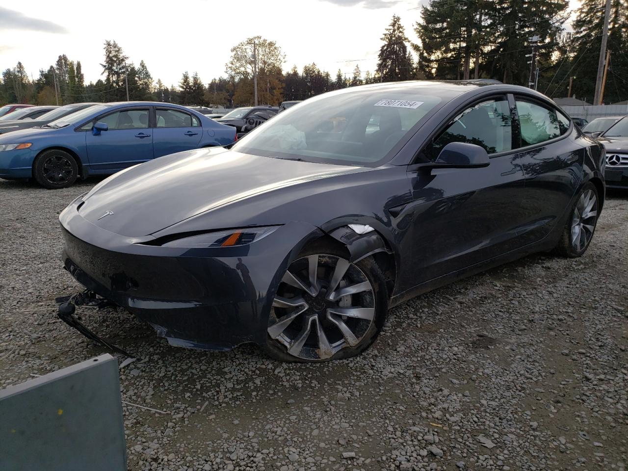 2024 TESLA MODEL 3  VIN:5YJ3E1EB7RF731778