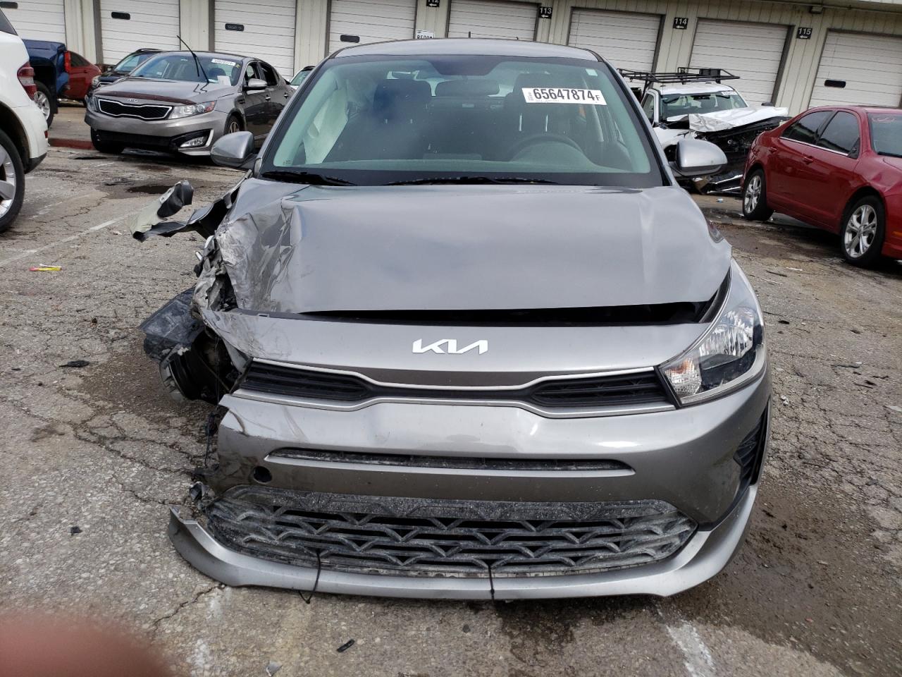 2022 KIA RIO LX VIN:3KPA24AD1NE480779