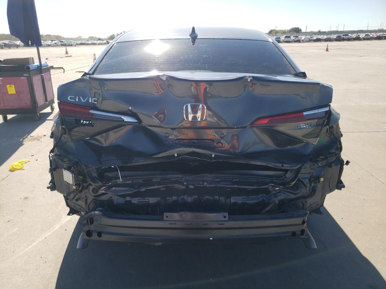 2022 HONDA CIVIC EX VIN:JHMFE1F72NX008281