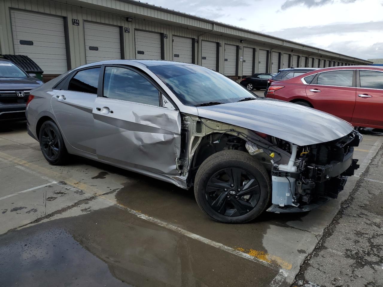 2023 HYUNDAI ELANTRA BLUE VIN:KMHLM4AJ4PU058269