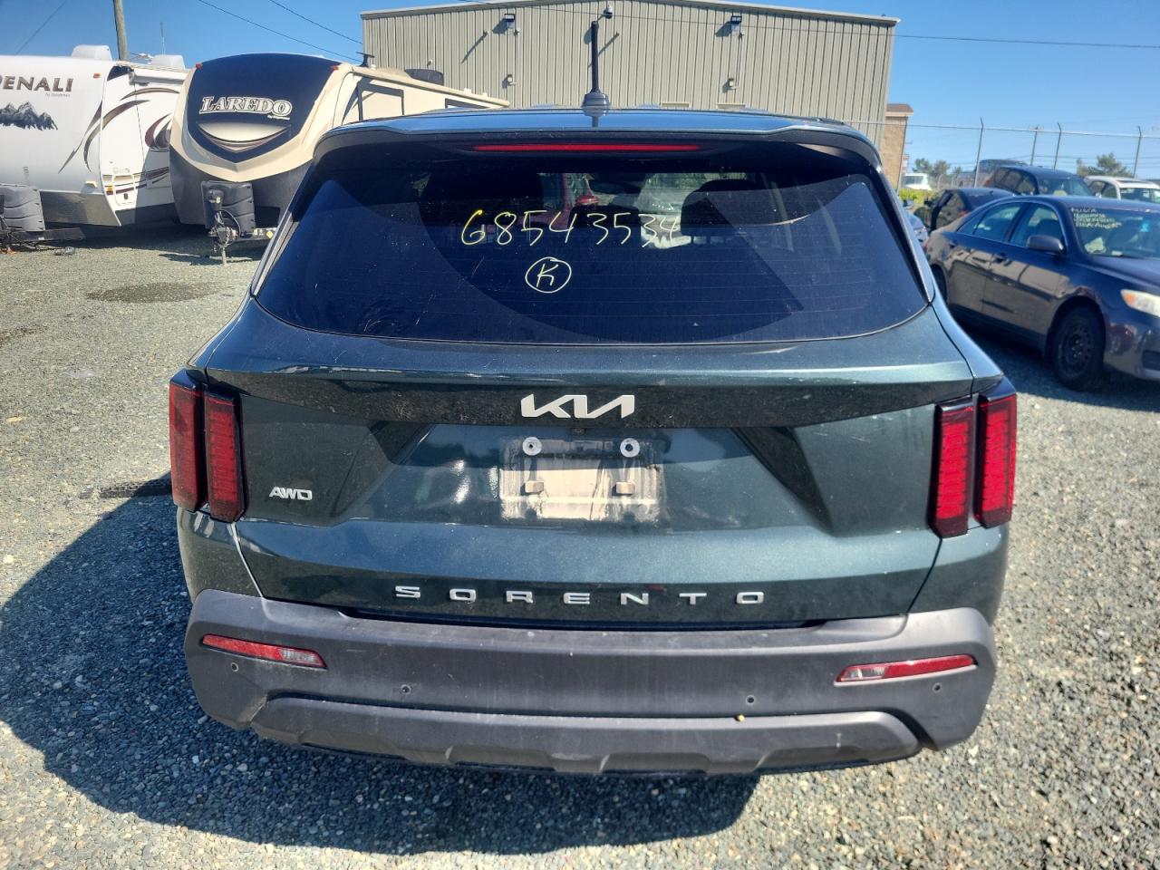 2022 KIA SORENTO LX VIN:5XYRGDLC6NG093785