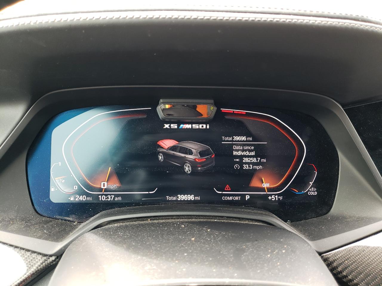 2022 BMW X5 M50I VIN:5UXJU4C04N9L28261