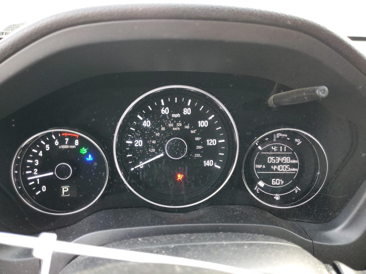 2022 HONDA HR-V SPORT VIN:3CZRU5H14NM733379