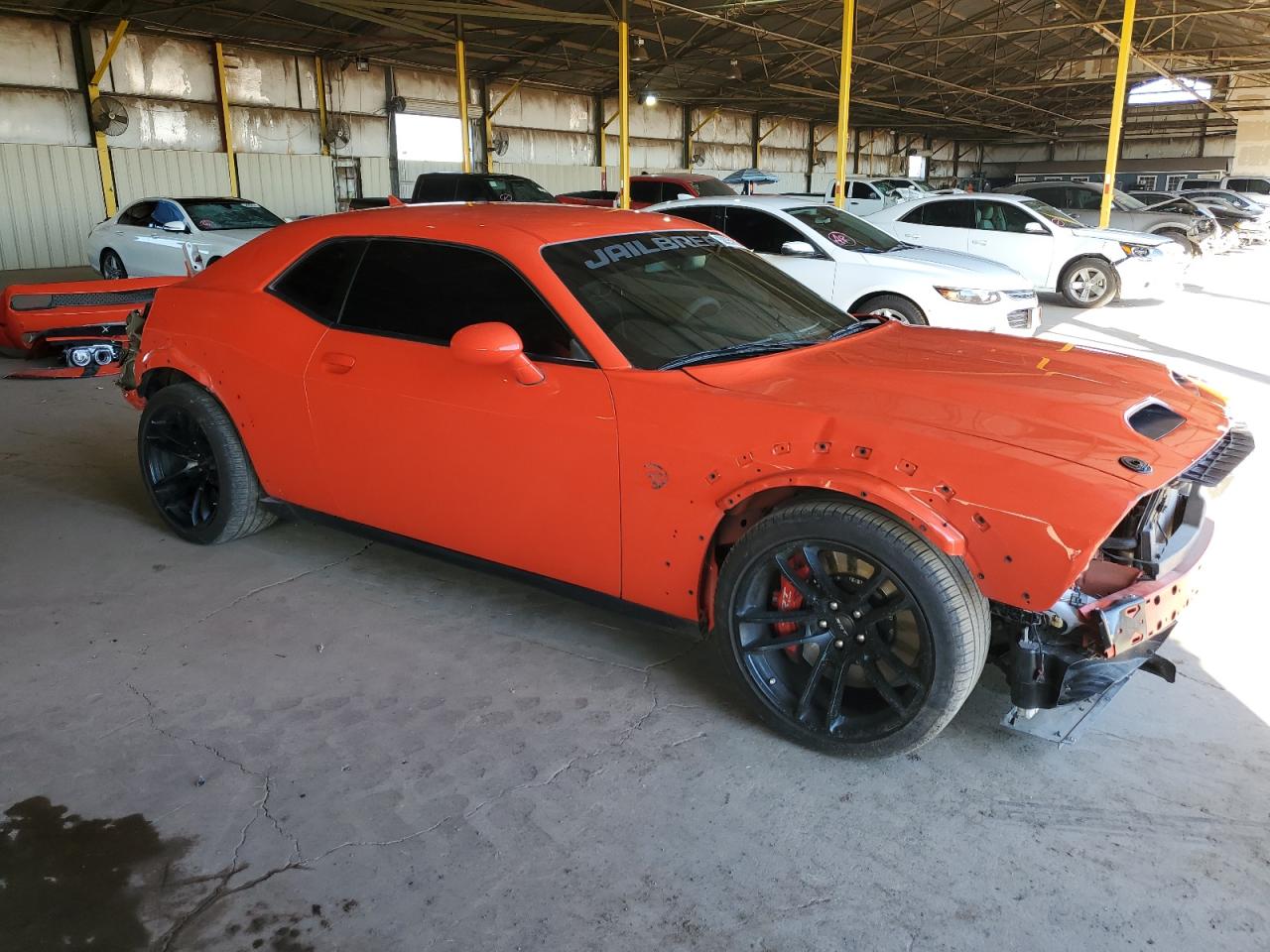 2022 DODGE CHALLENGER SRT HELLCAT REDEYE VIN:3C6UR5HLXJG191594