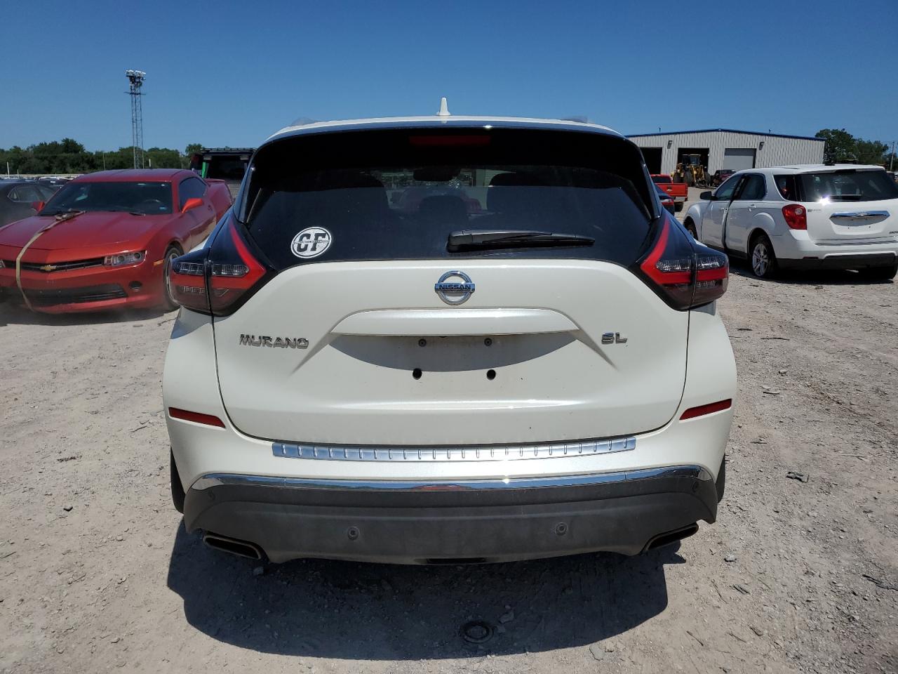 2022 NISSAN MURANO SL VIN:5N1AZ2CJ8NC125890