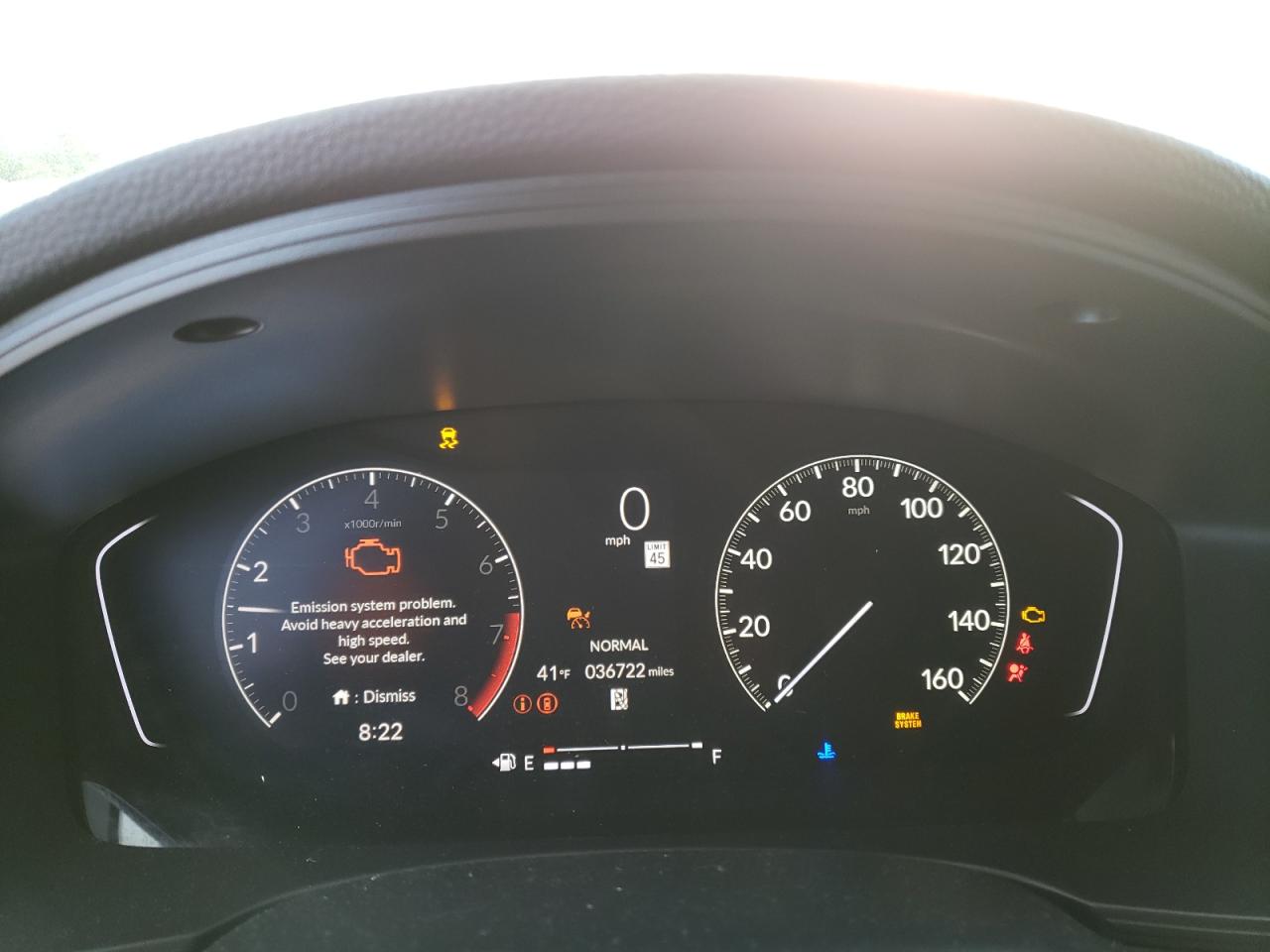 2022 HONDA CIVIC SPORT VIN:2HGFE2F53NH565115