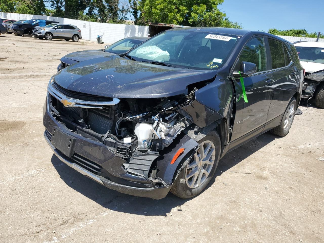 2022 CHEVROLET EQUINOX LT VIN:2GNAXTEV7N6116663