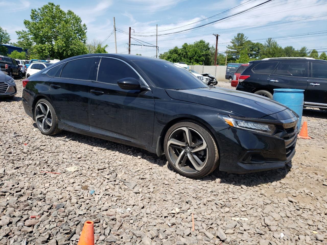 2022 HONDA ACCORD SPORT VIN:1HGCV2F3XNA000389