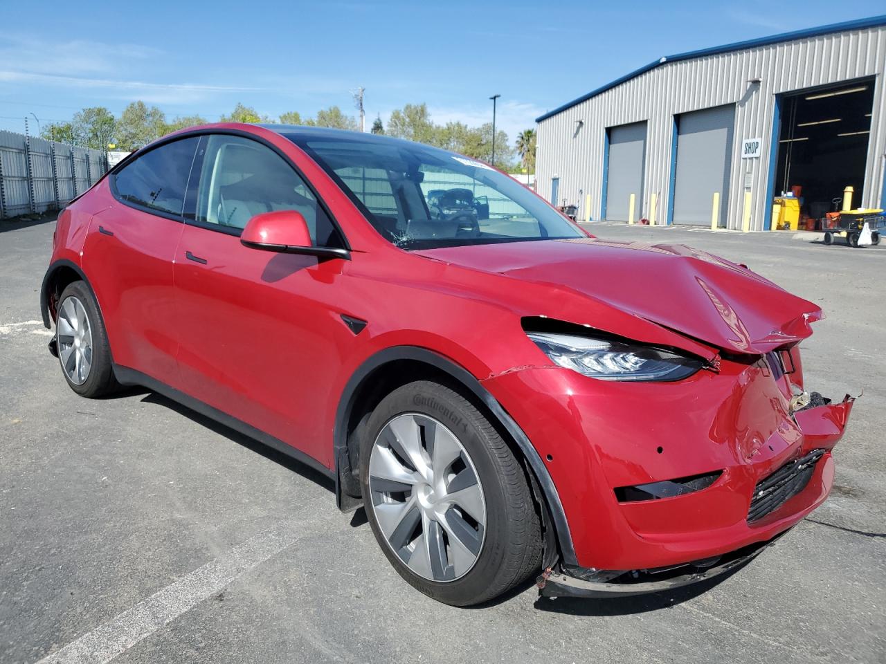 2022 TESLA MODEL Y  VIN:7SAYGDEE3NF401984