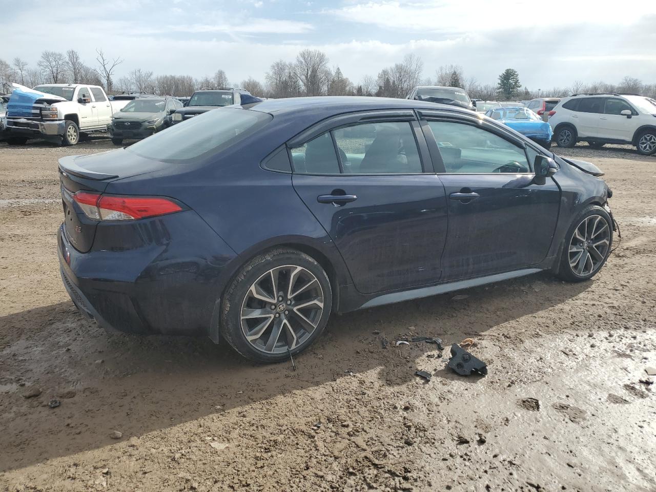 2022 TOYOTA COROLLA SE VIN:5YFS4MCE9NP105838