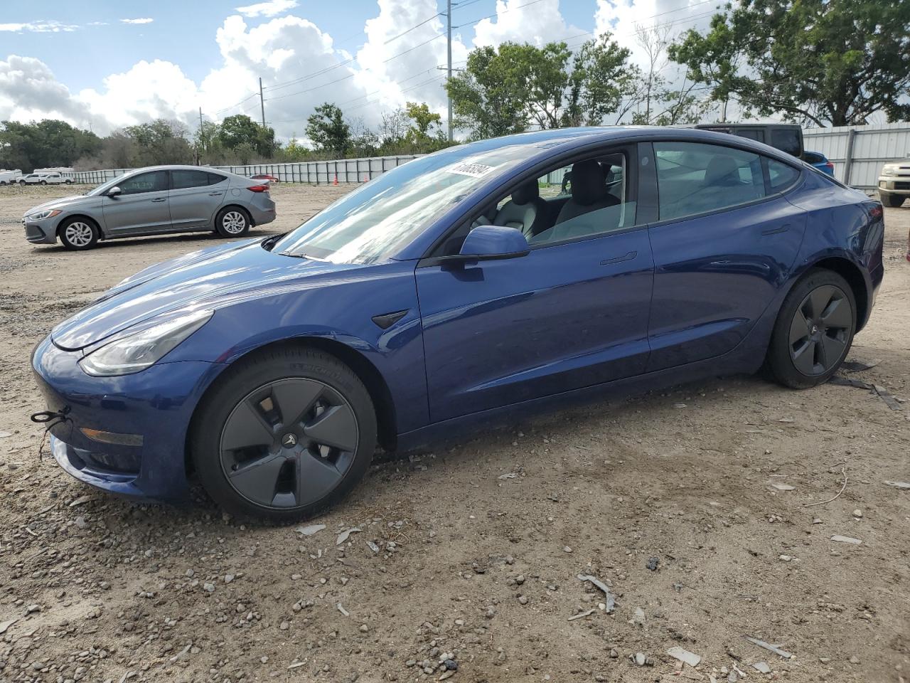 2022 TESLA MODEL 3  VIN:5YJ3E1EA4NF316578