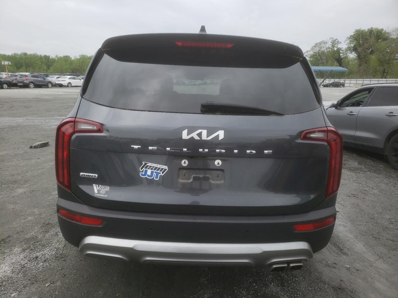 2022 KIA TELLURIDE S VIN:5XYP6DHC6NG240156