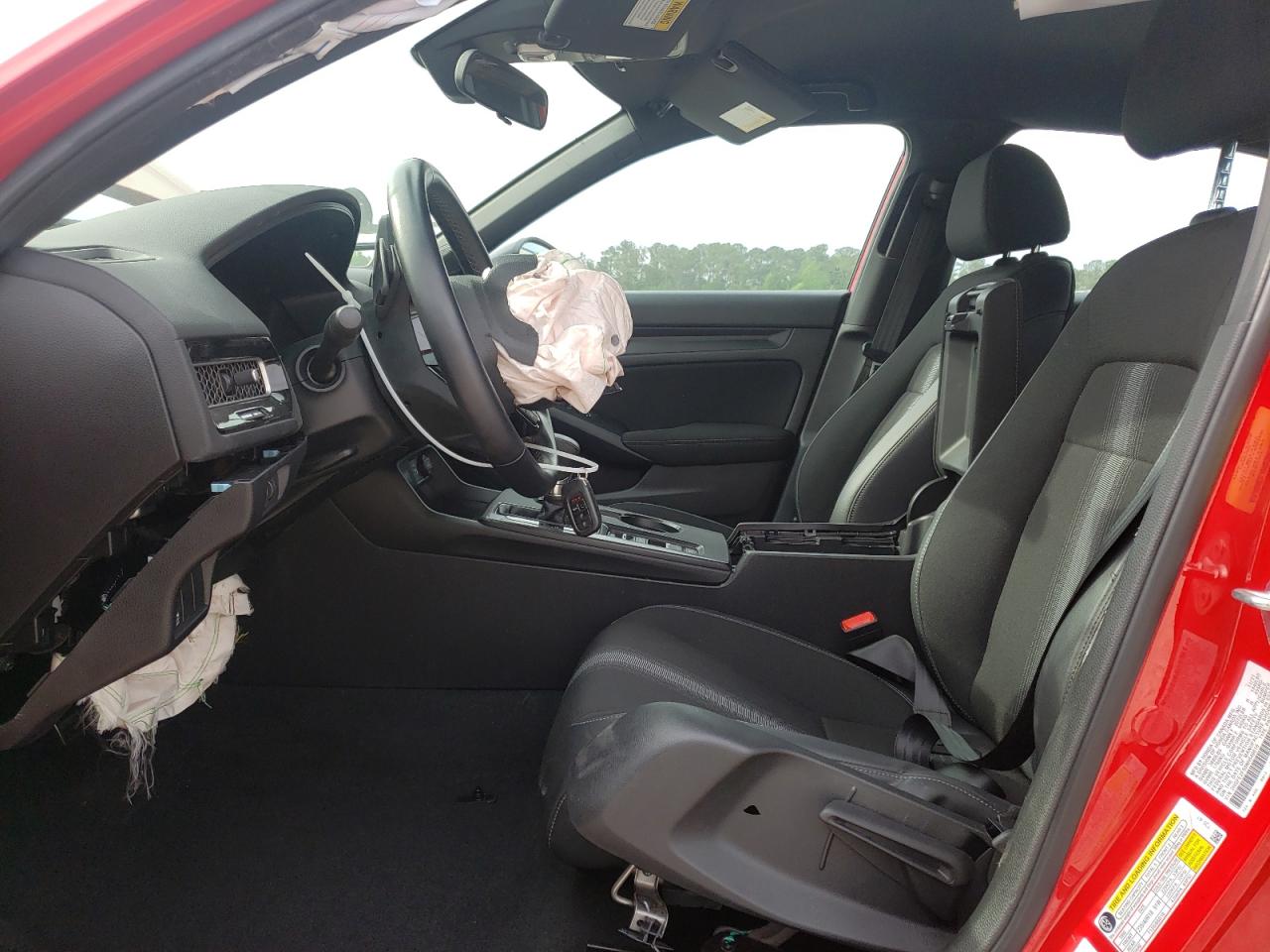 2022 HONDA CIVIC SPORT VIN:2HGFE2F50NH549616