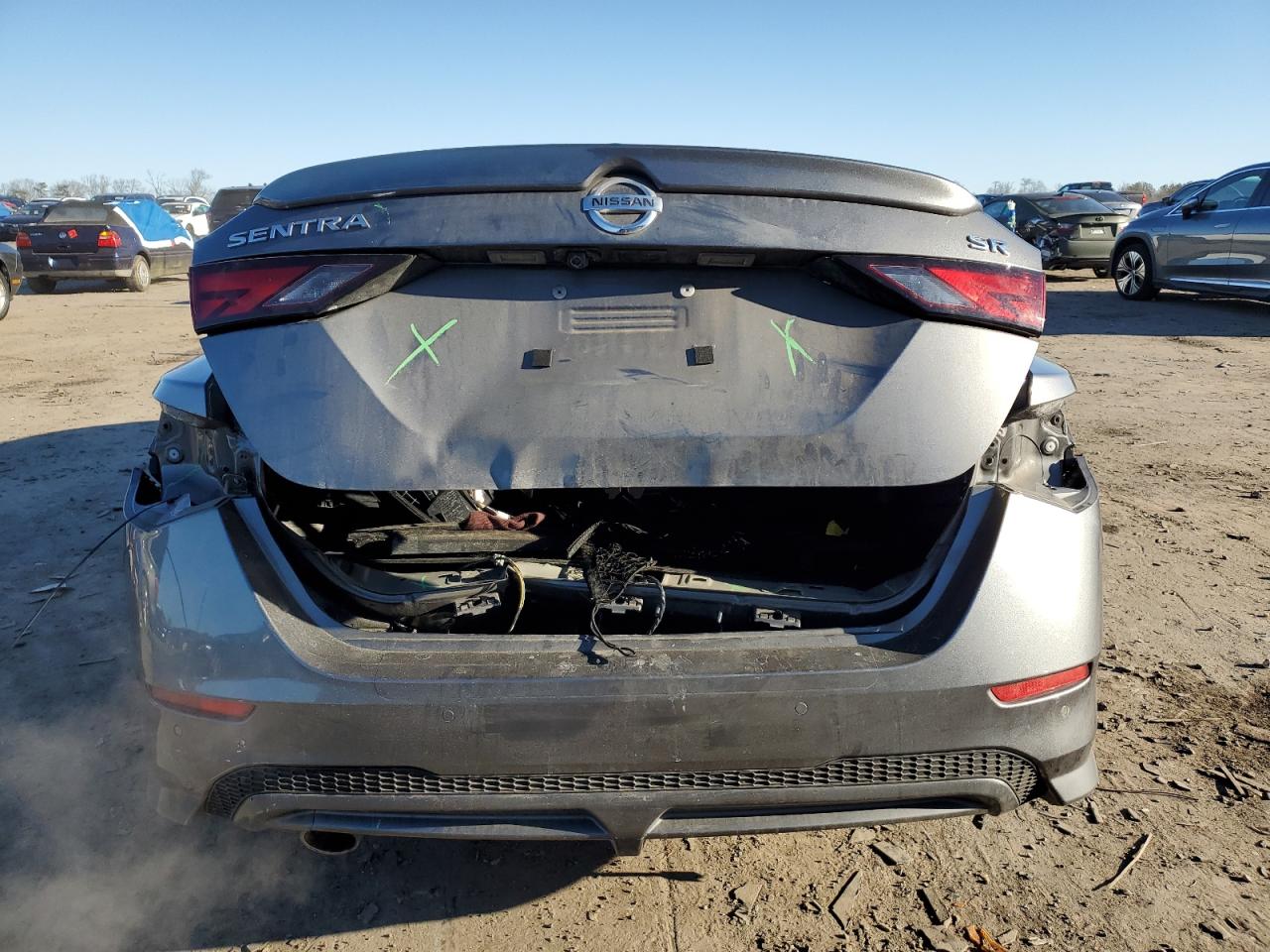 2022 NISSAN SENTRA SR VIN:3N1AB8DV7NY318474