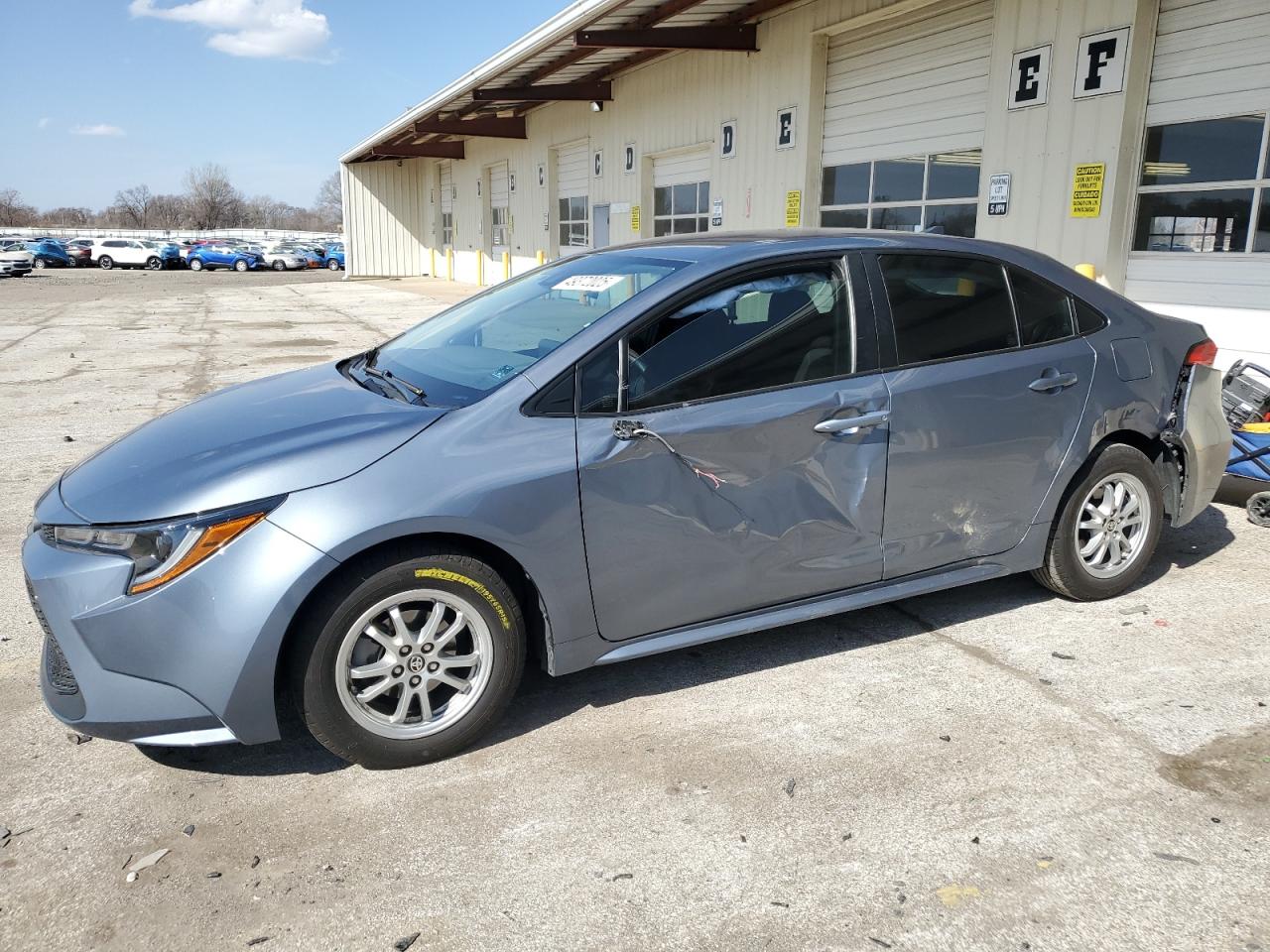 2022 TOYOTA COROLLA LE VIN:JTDEAMDEXNJ055590